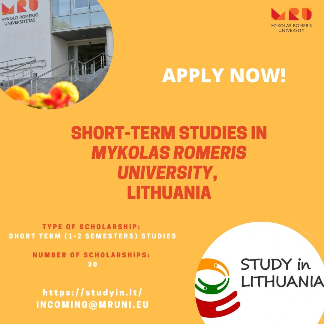 Short Term Studies in MYKOLAS ROMERIS UNIVERSITY LITHUANIA 1